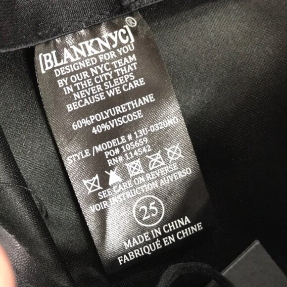 BLANKNYC Denim Faux Leather Pencil Skirt - Picture 7 of 7